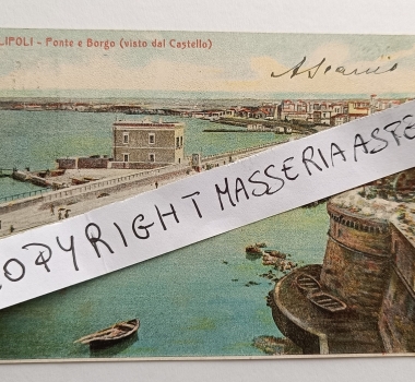 Cartoline antiche dal Salento Gallipoli in cartolina